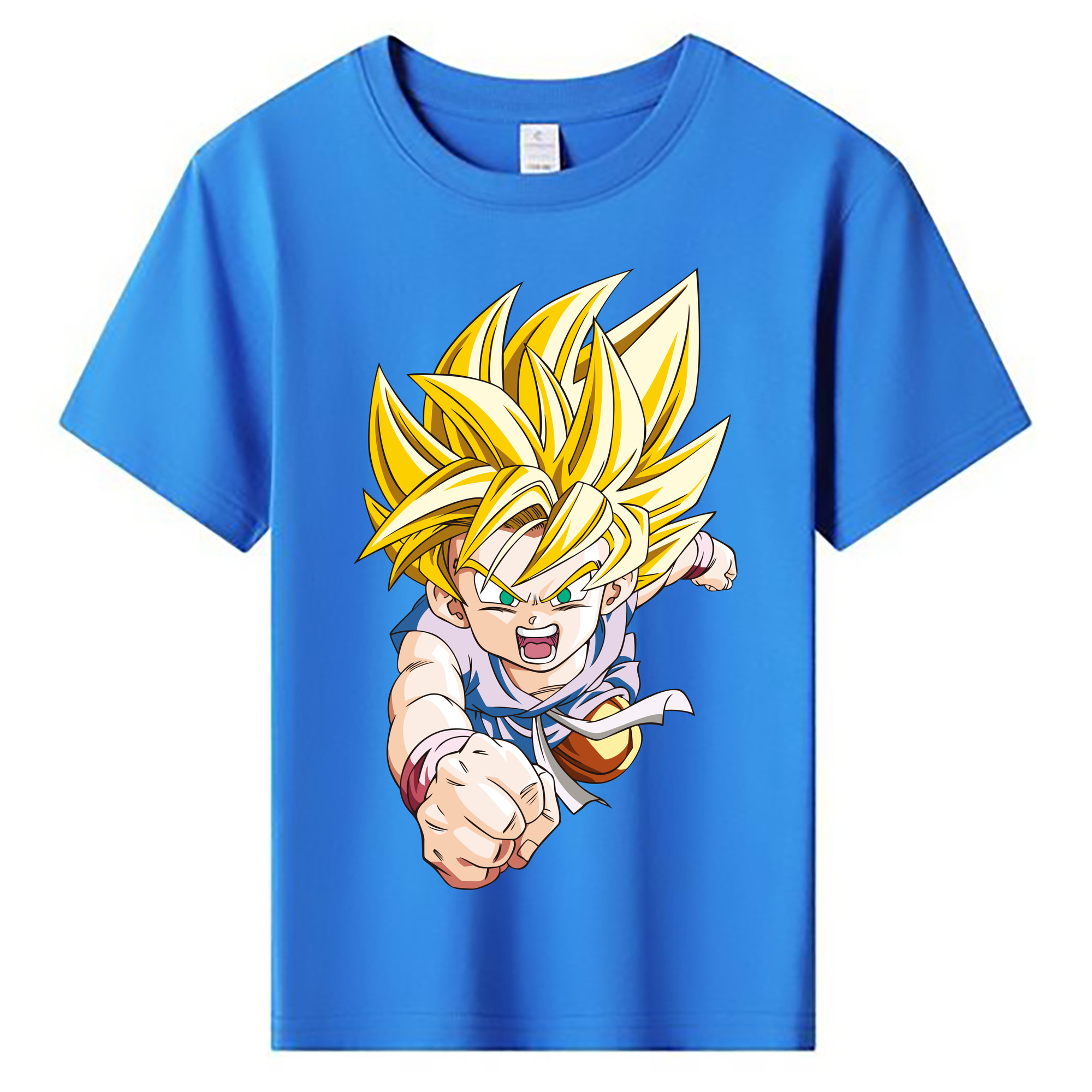 （画像用） ドラゴンボール ベジット DRAGON BALL Vegetto 綿100％キッズTシャツ（フロントプリント）